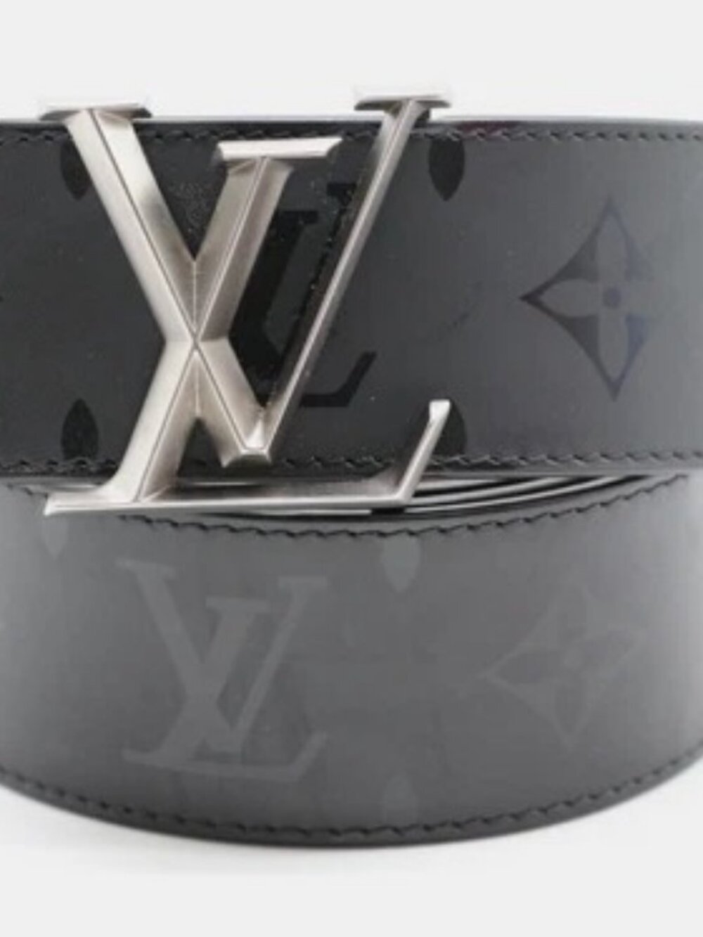 Louis Vuitton Pyramide Reversible Monogram Belt Black - 90-36 M9346